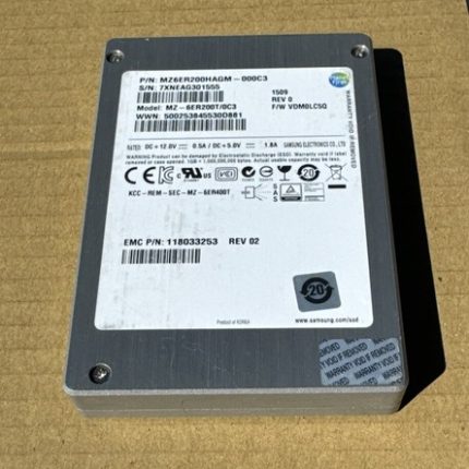 Samsung 200GB SAS 2.5 SSD MZ6ER200HAGM000C3