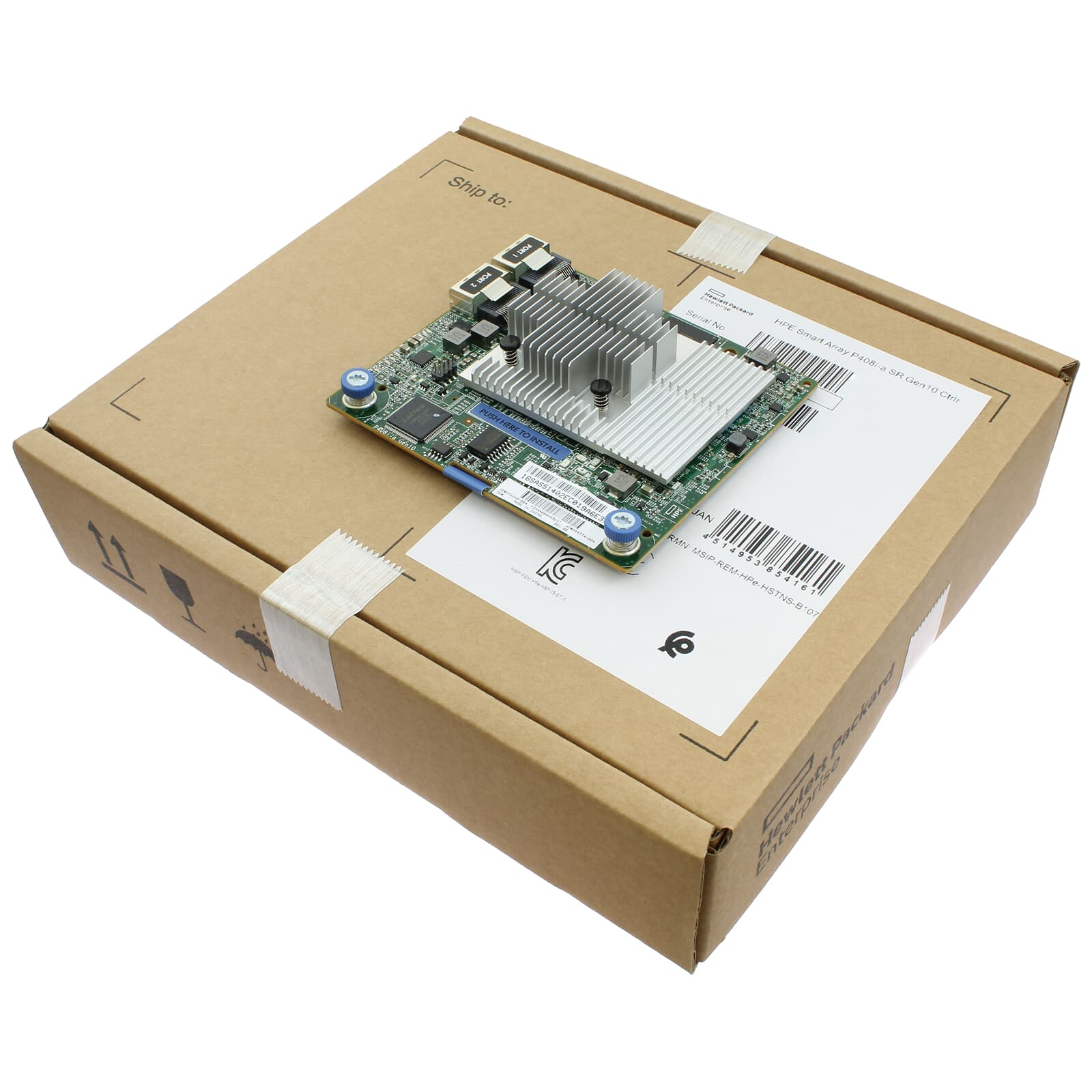 HP 804331-B21 SMART ARRAY P408i-A SR Gen10 (NEW) HP 804331-B21 SMART ARRAY P408i-A SR Gen10 (NEW) - Image 1