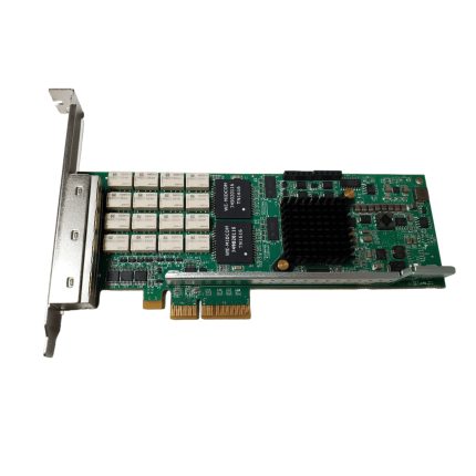 Silicom PE2G4BPI80L-SD-R Quad Port PCIe 1Gb Copper Ethernet RJ45 Bypass Card