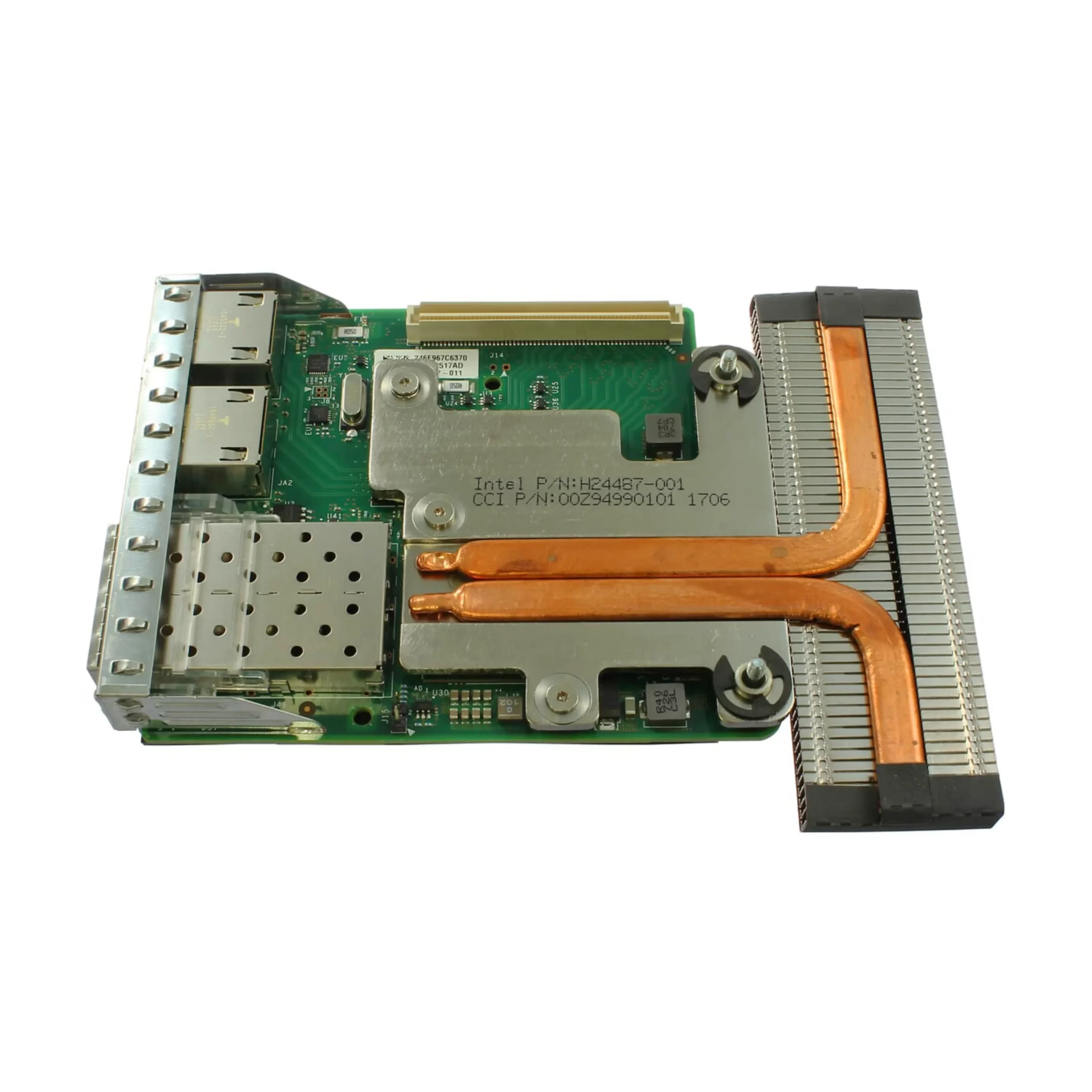 Picsart_26-05-20_15-08-57-148 DELL 06VDPG NIC Dual Port 1GbE Intel I350 Dual Port 10GbE Intel X710 Daughter Card / SFP+ PCI-E - Image 1