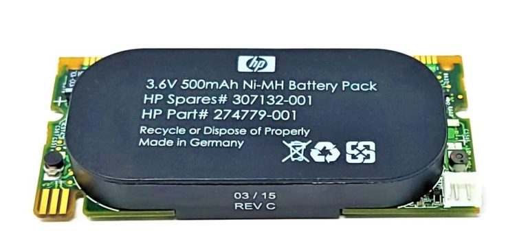 HPE 274779-001 3.6V NiMH Battery for BBWC on Smart Array Controllers (OPEN BOX)