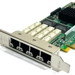 Silicom PE2G4BPI80L-SD-R Quad Port PCIe 1Gb Copper Ethernet RJ45 Bypass Card