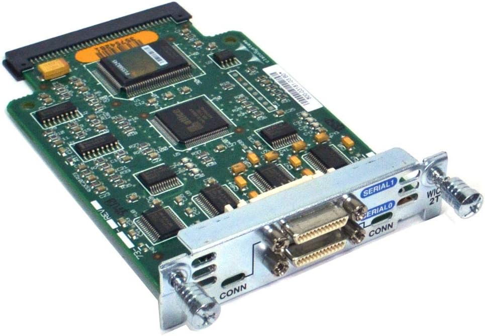 CISCO WIC-2T 2-PORT SERIAL WAN INTERFACE CARD 800-03181-02 A0 (NEW) CISCO WIC-2T 2-PORT SERIAL WAN INTERFACE CARD 800-03181-02 A0 (NEW) - Image 1