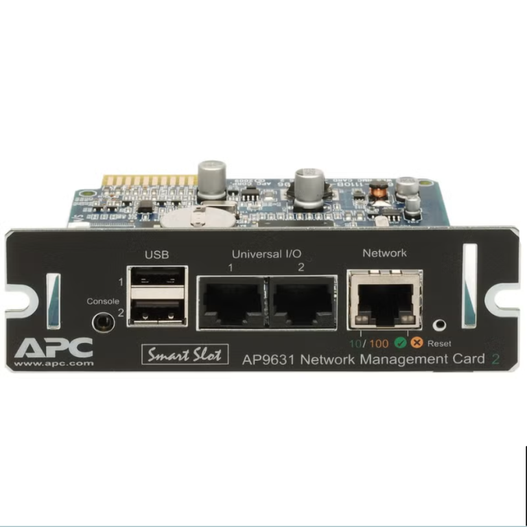 APC AP9631 UPS Network Management Card 2 with Environmental Monitoring APC AP9631 UPS Network Management Card 2 with Environmental Monitoring