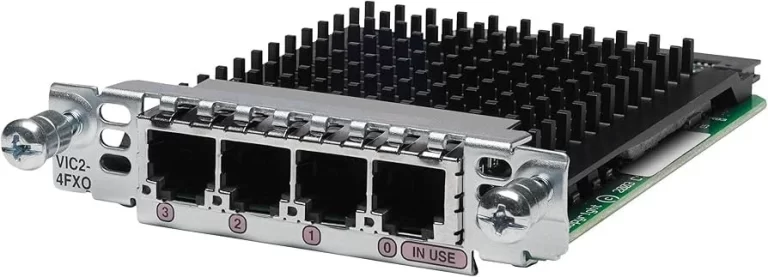 CISCO VIC2-4FXO FOUR-PORT VOICE INTERFACE CARD - 800-33585-01 ORIGINAL BOX PIECE CISCO VIC2-4FXO FOUR-PORT VOICE INTERFACE CARD - 800-33585-01 ORIGINAL BOX PIECE