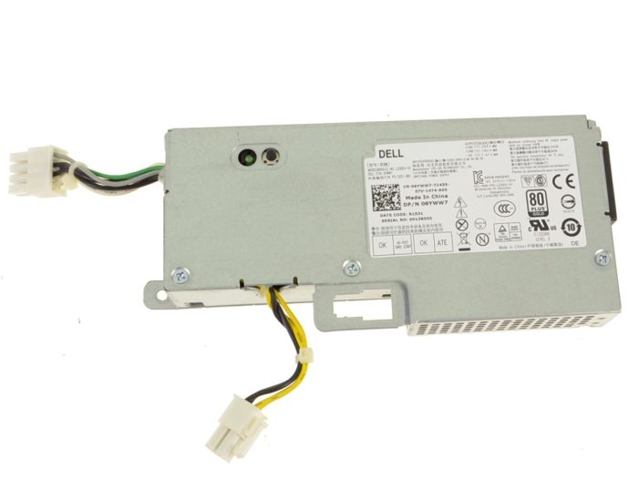 6YWW7 - DELL 200W POWER SUPPLY FOR OPTIPLEX 780 790 990 7010 9010 USFF (NEW IN BOX) - Image 2