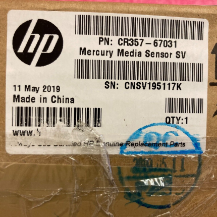 HP CR357-67031 Media Sensor Assembly - For the HP DesignJet T920 / T1500 / T1600 / T2500 / T2600 / T3500 / T7200 Series