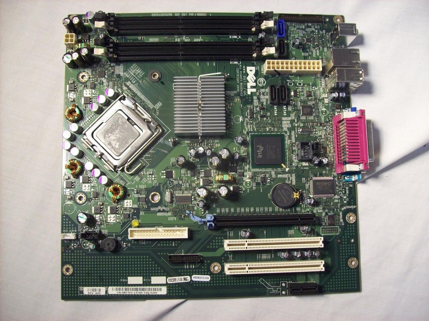 1_2b406f4b0160e2df603d8bb40369a6cd DEEL CN-0RF703 Motherboard For Optiplex 745 - Image 1