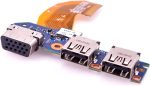 784455-001 New VGA USB Board with Cable Replacement for HP EliteBook 850 G2/740 745 840 845 850 855 G1/840 G2/ZBook 14 G2