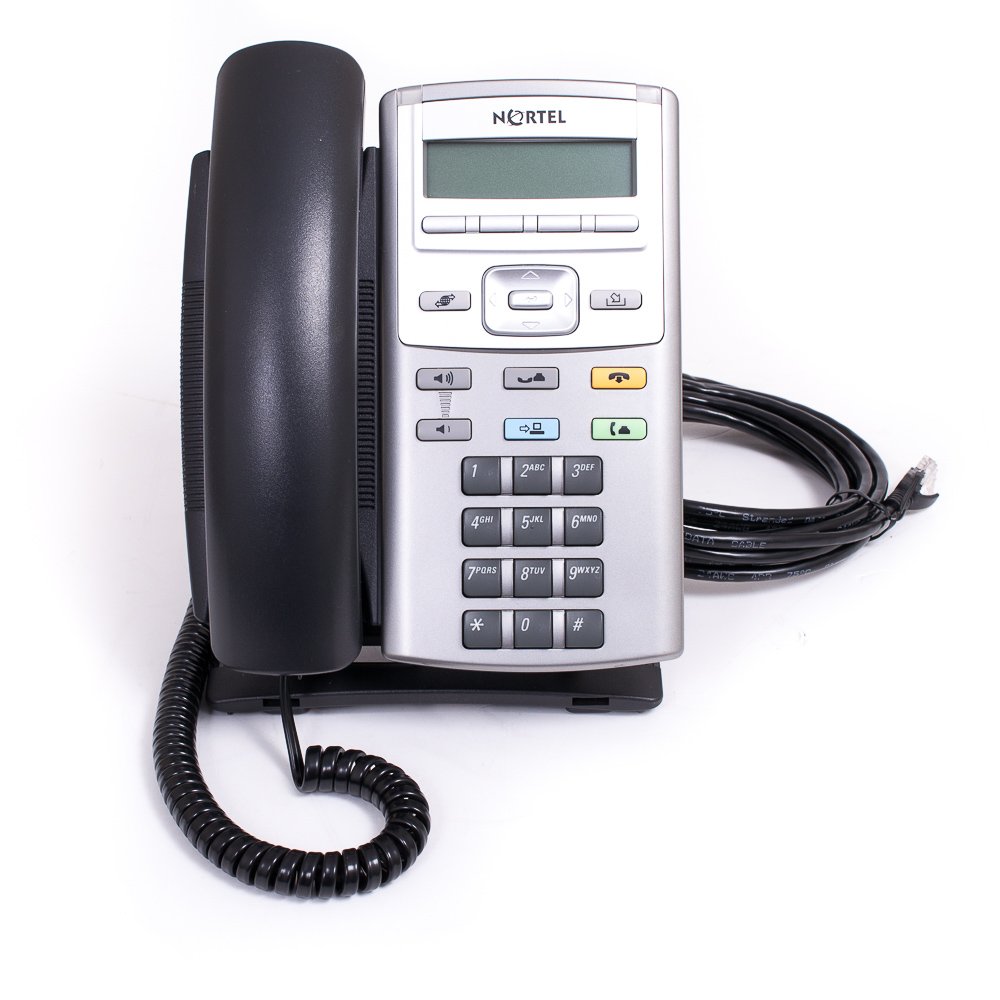 Nortel-1110-2 NEW Nortel 1110-Graphite IP Phone (NYTS02AAE60) - Image 1