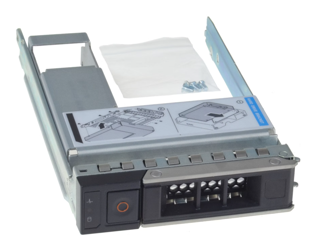 Screenshot 2026-09-10 190106 Frame Caddy Tray for server Dell 3,5" 0X7K8W X7K8W 0Y796F Y796F + Adapter for 2,5" DISK - Image 1